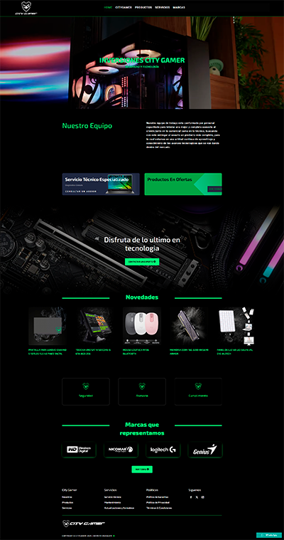 Captura de sitio web